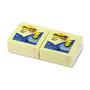 Post-it Pop-up Notes Original Canary Yellow Pop-Up Refill, Lined, 3 x 3, 100-Sheet, 6/Pack View Product Image