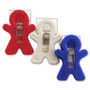Adams Manufacturing All American Magnet Man, 0.25", Assorted Colors, 3/Pack View Product Image