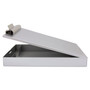 Saunders Redi-Rite Aluminum Storage Clipboard, 1" Clip Cap, Holds 8.5 x 12 Sheets, Silver View Product Image