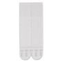 Command Picture Hanging Strips, Removable, 0.5" x 3.63", White, 4 Pairs/Pack View Product Image