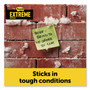 Post-it Extreme Notes Water-Resistant Self-Stick Notes, Green, 3" x 3", 45 Sheets, 12/Pack View Product Image