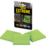 Post-it Extreme Notes Water-Resistant Self-Stick Notes, Green, 3" x 3", 45 Sheets, 3/Pack View Product Image