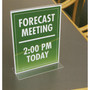 NuDell Acrylic Sign Holder, 8 1/2 x 11, Clear View Product Image