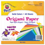 Pacon Origami Paper, 30lb, 9 x 9, Assorted Bright Colors, 40/Pack View Product Image