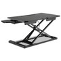OLD - Alera AdaptivErgo Sit-Stand Workstation, 31.5w x 26.13d x 19.88h, Black View Product Image