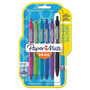 Paper Mate InkJoy 300 RT Fashion Wrap Ballpoint Pen, 1mm, Assorted Ink/Barrel, 6/Pack View Product Image