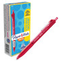 Paper Mate InkJoy 300 RT Retractable Ballpoint Pen, Medium 1mm, Red Ink/Barrel, Dozen View Product Image