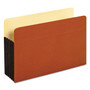 Pendaflex File Pocket w/ Tyvek, 5.25" Expansion, Legal Size, Redrope, 10/Box View Product Image