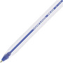 Paper Mate InkJoy 50ST Stick Ballpoint Pen, Medium 1mm, Blue Ink, Clear Barrel, Dozen View Product Image