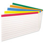 Oxford Color Coded Ruled Index Cards, 3 x 5, Assorted Colors, 100/Pack View Product Image