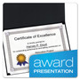 Oxford Certificate Holder, 11 1/4 x 8 3/4, Black, 5/Pack View Product Image