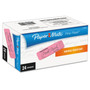 Paper Mate Pink Pearl Eraser, Rectangular, Medium, Elastomer, 24/Box View Product Image