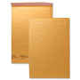 Sealed Air Jiffylite Self-Seal Bubble Mailer, #5, Barrier Bubble Lining, Self-Adhesive Closure, 10.5 x 16, Golden Brown Kraft, 25/Carton View Product Image