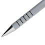 Paper Mate FlexGrip Ultra Stick Ballpoint Pen, Medium 1mm, Black Ink, Gray Barrel, Dozen View Product Image