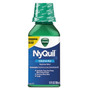 Vicks NyQuil Cold & Flu Nighttime Liquid, 12 oz Bottle, 12/Carton View Product Image