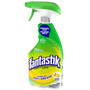 Fantastik Disinfectant Multi-Purpose Cleaner Lemon Scent, 32 oz Spray Bottle, 8/Carton View Product Image