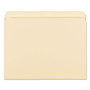 Smead Manila File Folders, Straight Tab, Letter Size, 100/Box SMD10300 View Product Image