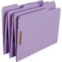 Smead Top Tab Colored 2-Fastener Folders, 1/3-Cut Tabs, Letter Size, Lavender, 50/Box View Product Image