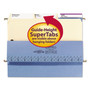 Smead SuperTab Reinforced Guide Height 2-Fastener Folders, 1/3-Cut Tabs, Letter Size, 11 pt. Manila, 50/Box View Product Image