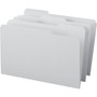 Smead Reinforced Top Tab Colored File Folders, 1/3-Cut Tabs, Legal Size, Gray, 100/Box View Product Image
