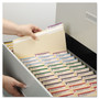 Smead Top Tab Manila Expansion 2-Fastener Folders, 1/3-Cut Tabs, Legal Size, 50/Box View Product Image