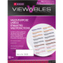 Smead Viewables Hanging Folder Tab Label Pack Refill, 1/3-Cut Tabs, Assorted Colors, 3.5" Wide, 160/Pack View Product Image