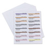 Smead Viewables Hanging Folder Tab Label Pack Refill, 1/3-Cut Tabs, Assorted Colors, 3.5" Wide, 160/Pack View Product Image