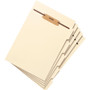 Smead Stackable Folder Dividers w/ Fasteners, 1/5-Cut Top Tab, Letter Size, Manila, 50/Pack View Product Image