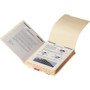 Smead Stackable Folder Dividers w/ Fasteners, 1/5-Cut Top Tab, Letter Size, Manila, 50/Pack View Product Image