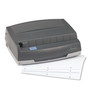 Swingline 50-Sheet 350MD Electric Three-Hole Punch, 9/32" Holes, Gray View Product Image