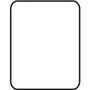 AbilityOne 7220001516518, SKILCRAFT PVC Chair Mat, Low-to-Medium Pile Carpet, 60 x 60, Clear View Product Image