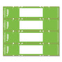Tabbies File Pocket Handles, 9.63 x 2, Green/White,  4/Sheet, 12 Sheets/Pack View Product Image