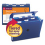 Smead Step Index Organizer, 12 Sections, 1/6-Cut Tab, Letter Size, Navy View Product Image