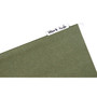 AbilityOne 7530013649496 SKILCRAFT Hanging File Folder, Letter Size, Straight Tab, Green, 25/Box View Product Image