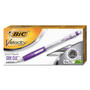 BIC Velocity Side Clic Pencil, 0.7 mm, HB (#2), Black Lead, Assorted Barrel Colors, Dozen View Product Image