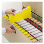 Smead Colored File Jackets with Reinforced Double-Ply Tab, Straight Tab, Letter Size, Yellow, 100/Box View Product Image