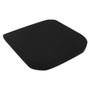 Alera Cooling Gel Memory Foam Seat Cushion, 16.5 x 15.75 x 2.75, Black View Product Image