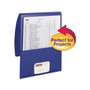 Smead Organized Up Poly Stackit Folders, Letter, 1" Capacity, Dark Blue, 5/Pack View Product Image
