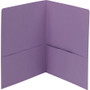 Smead Two-Pocket Folder, Textured Paper, Lavender, 25/Box View Product Image