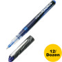 AbilityOne 7520014612663 SKILCRAFT Liquid Magnus Stick Roller Ball Pen, 0.5mm, Blue Ink, Dozen View Product Image