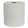 Tork Hardwound Roll Towel, 8" x 1000 ft, White, 6 Rolls/Carton View Product Image