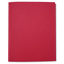AbilityOne 7510015122415 SKILCRAFT Double Pocket Portfolio, Letter Size, Red, 25/Box View Product Image