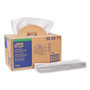 Tork Industrial Cleaning Cloth Handy Box, 1-Ply, 14 x 16.9, Gray, 280/Pack View Product Image