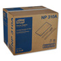 Tork Advanced Dinner Napkins, 2 Ply, 15" x 16.25", 1/8 Fold, White, 375/Packs, 8 Packs/Carton View Product Image