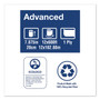 Tork Advanced Hardwound Roll Towel, One-Ply, 7.88" x 600 ft, White, 12 Rolls/Carton View Product Image
