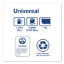 Tork Universal Hand Towel Roll, 7.88" x 600 ft, White, 12 Rolls/Carton View Product Image