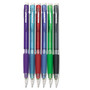 AbilityOne 7520015654871 SKILCRAFT Prism Mechanical Pencil, 0.7 mm, Black Lead, Assorted Barrel Colors, Dozen View Product Image