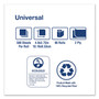 Tork Universal Bath Tissue, Septic Safe, 2-Ply, White, 500 Sheets/Roll, 96 Rolls/Carton TRKTM1616S View Product Image