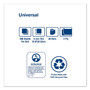 Tork Universal Bath Tissue, Septic Safe, 2-Ply, White, 500 Sheets/Roll, 48 Rolls/Carton View Product Image