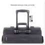 STEBCO Catalog/Computer Case on Wheels, Nylon, 18 x 8 x 13, Black View Product Image